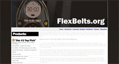 Desktop Screenshot of flexbelts.org