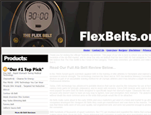 Tablet Screenshot of flexbelts.org